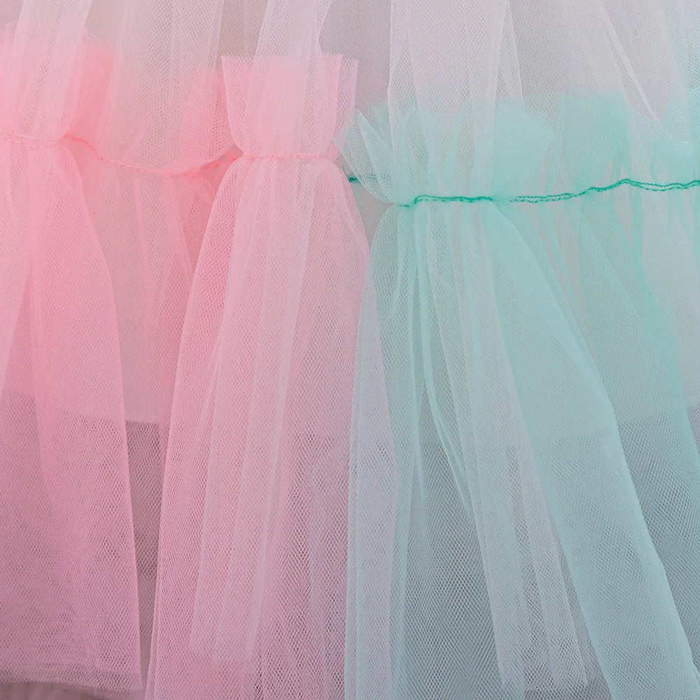 Pink Big Bow Party Baptism Baby Girl Dress Toddler Flower Wedding Bridesmaids Dress for Girls Elegant 1st Birthday Prom Costumes